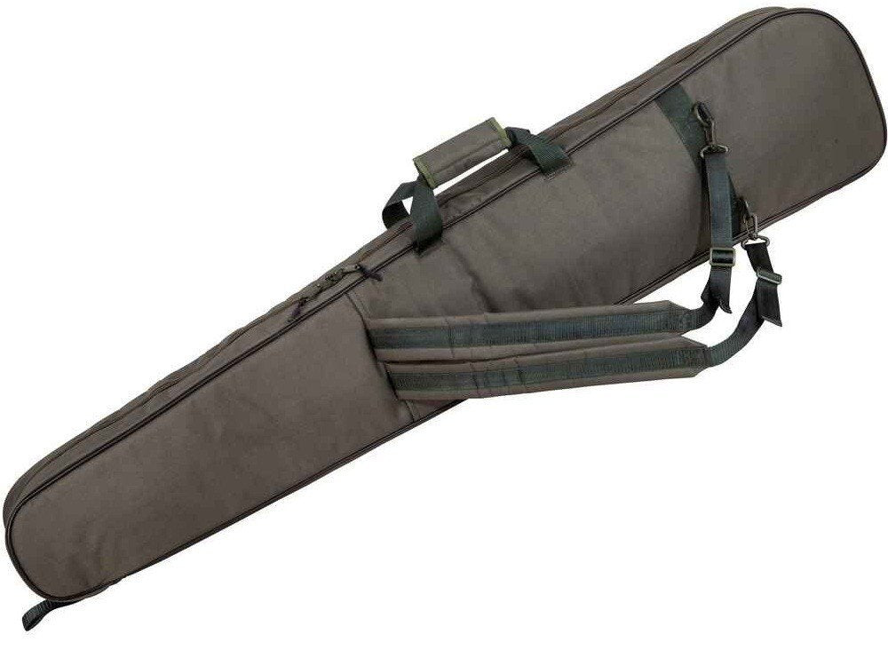 Pouzdro na dlouhou zbraň Parforce,126x26x7,3 kapsy na příslušenství,popruhy na záda,zelené